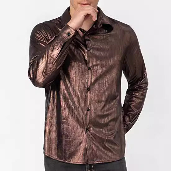 Pailletten Hemd für Herren – Bild 18 | LuxeStyle