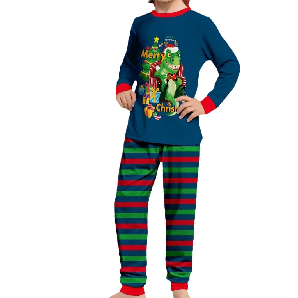 Dino-Weihnachtsbaum-Pyjama für die ganze Familie