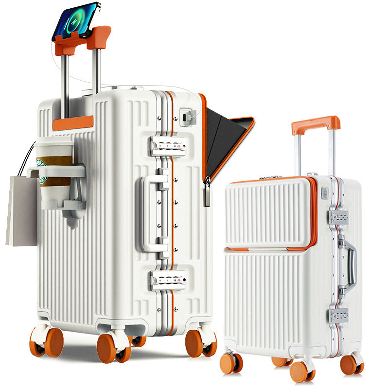 Trolley-Handgepäck mit Frontöffnung
