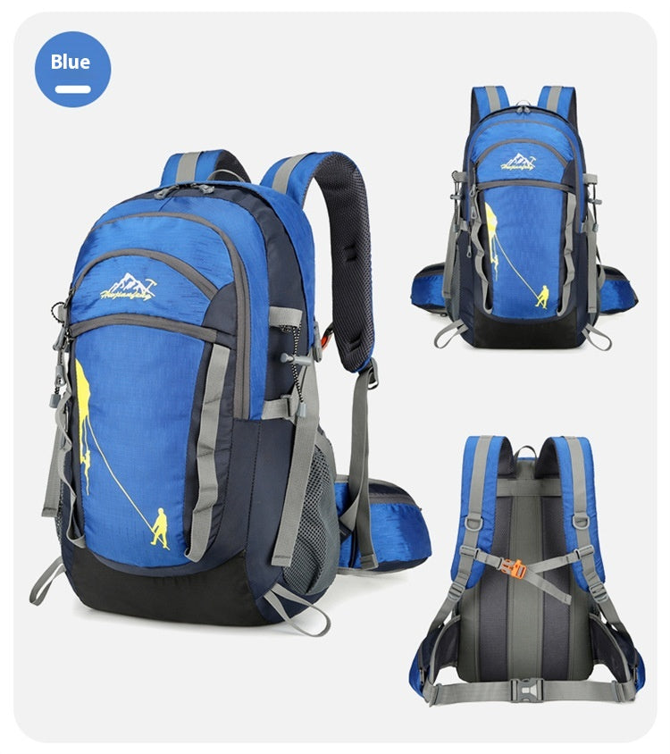 Nylon Outdoor Rucksack 36-55L – wasserdicht, atmungsaktiv – Bild 4 | LuxeStyle