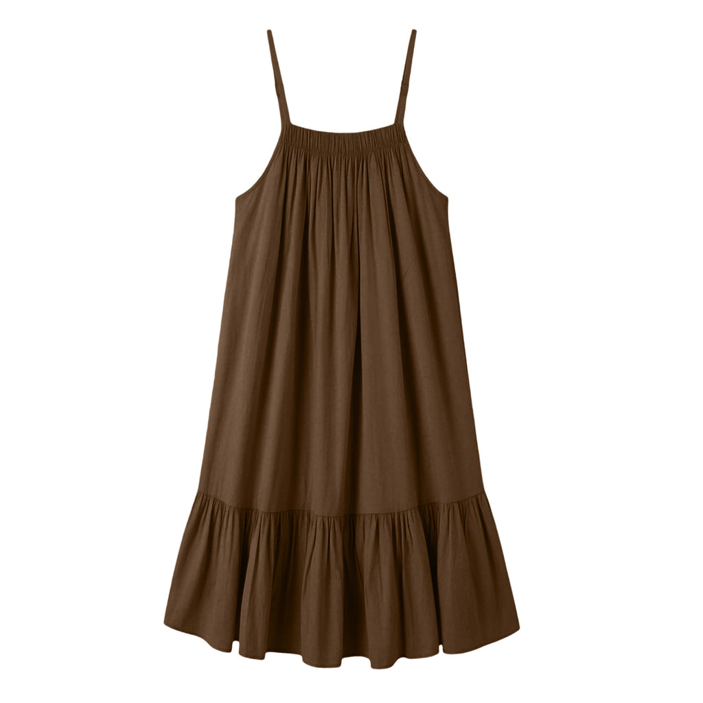 Strand-Strap-Dress im europäischen Stil