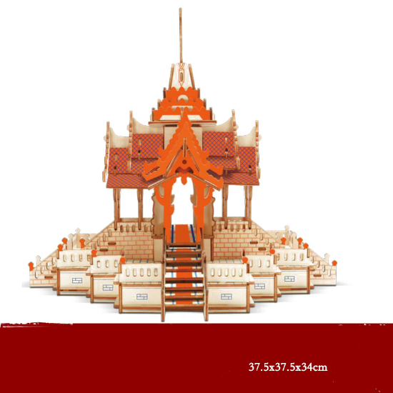 Traumvilla 3D-Holzpuzzle – Bild 4 | LuxeStyle