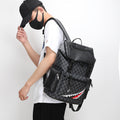 Koreanischer Karierter Rucksack mit Grossem Fassungsvermögen | LuxeStyle