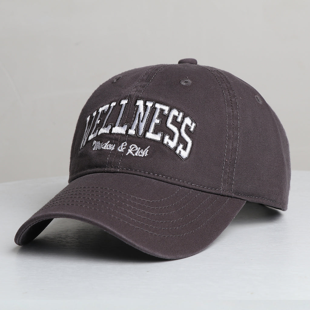 LuxeStyle Baseball-Cap «Wellness» · Rot, Stickerei – Bild 2 – LuxeStyle Schweiz
