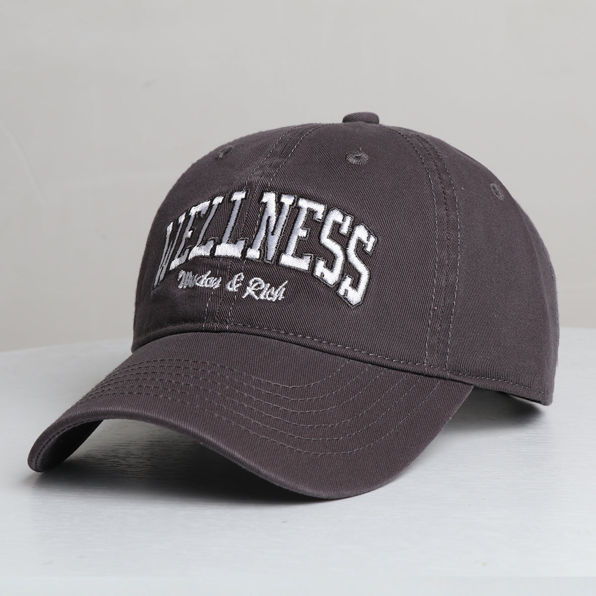LuxeStyle Baseball-Cap «Wellness» · Rot, Stickerei – Bild 2 – LuxeStyle Schweiz