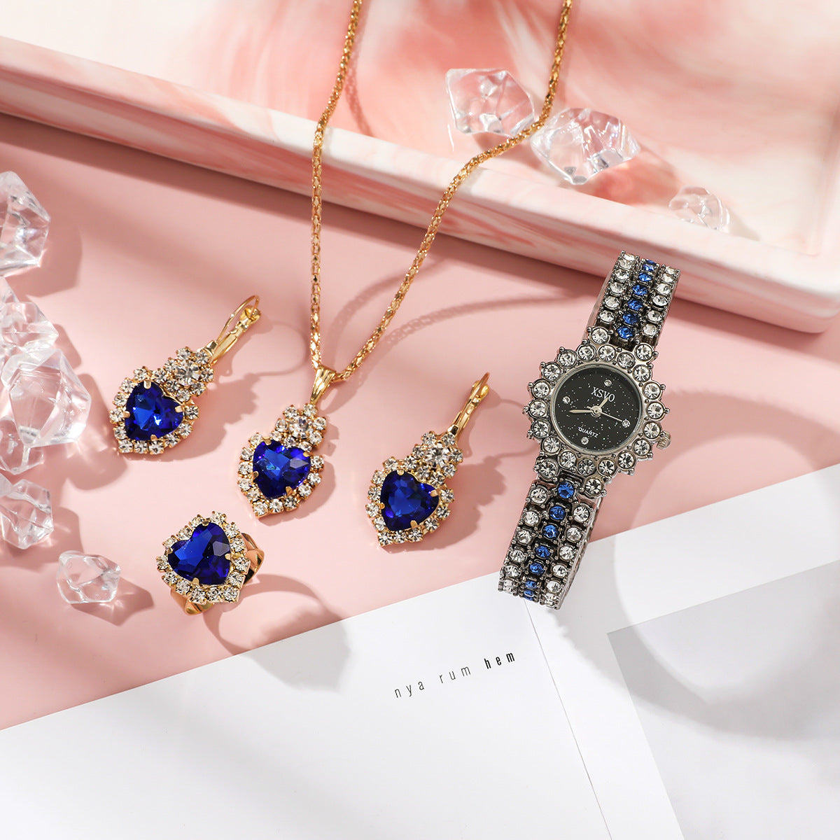 Geschenkset Damenuhr mit Schmuck – Bild 4 | LuxeStyle