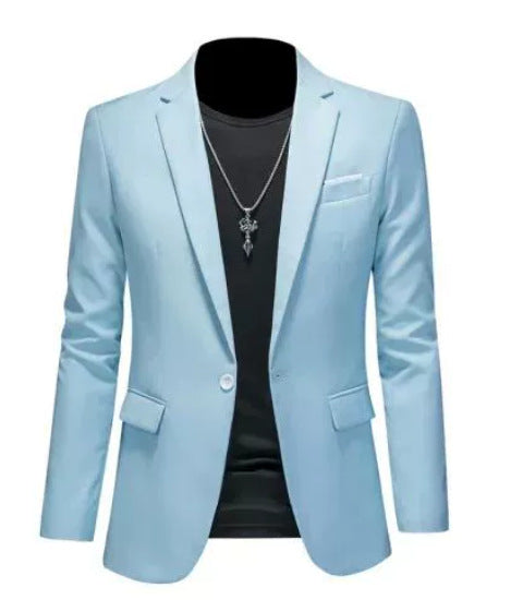 Herren Slim-Fit Blazer im koreanischen Stil
