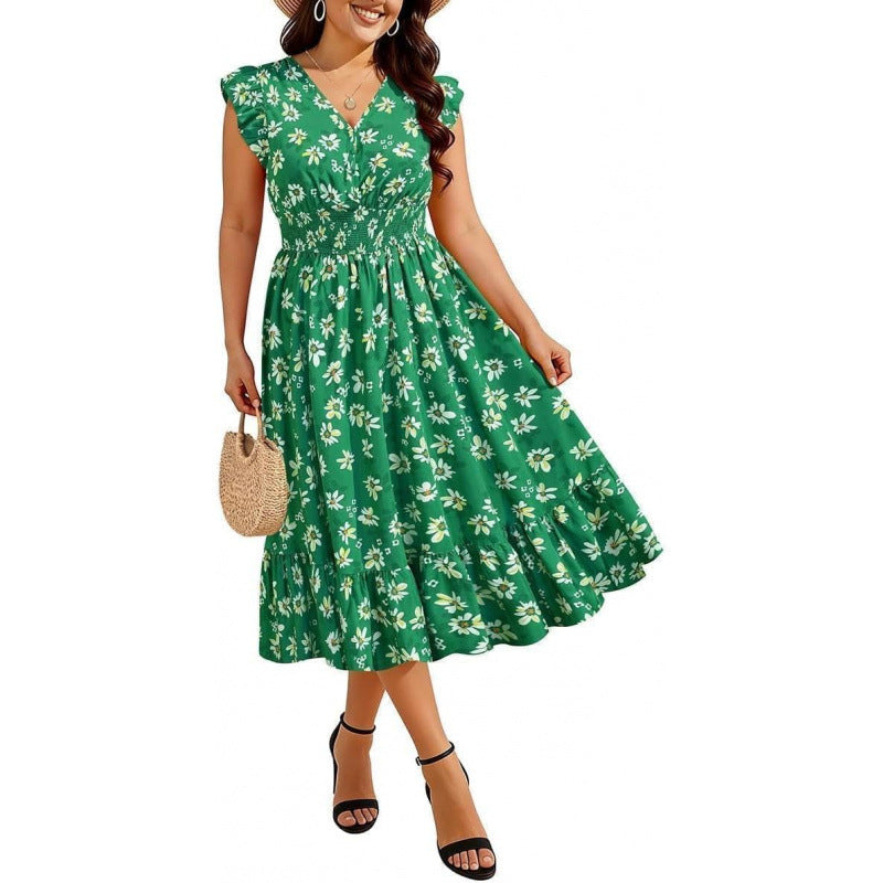 Chic Boho Blumenkleid