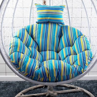 Rundes Rattan-Hängesesselkissen – Bild 10 | LuxeStyle