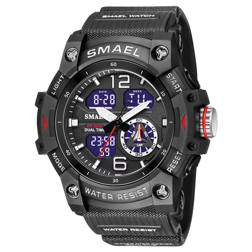 Outdoor-Uhr mit coolem Dual-Display