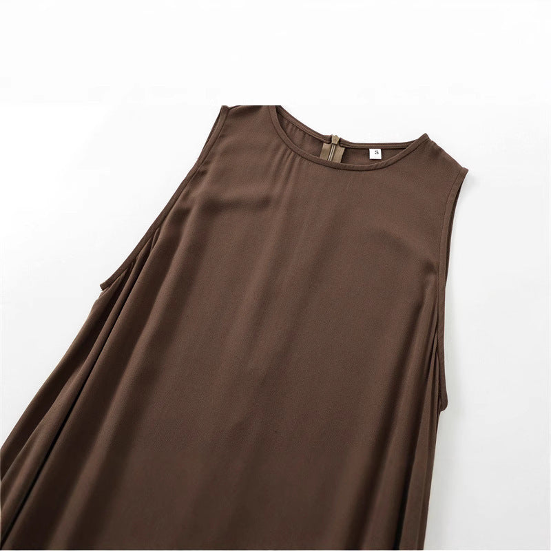 Figurbetonendes Midi-Kleid mit Neckholder – Bild 5 | LuxeStyle