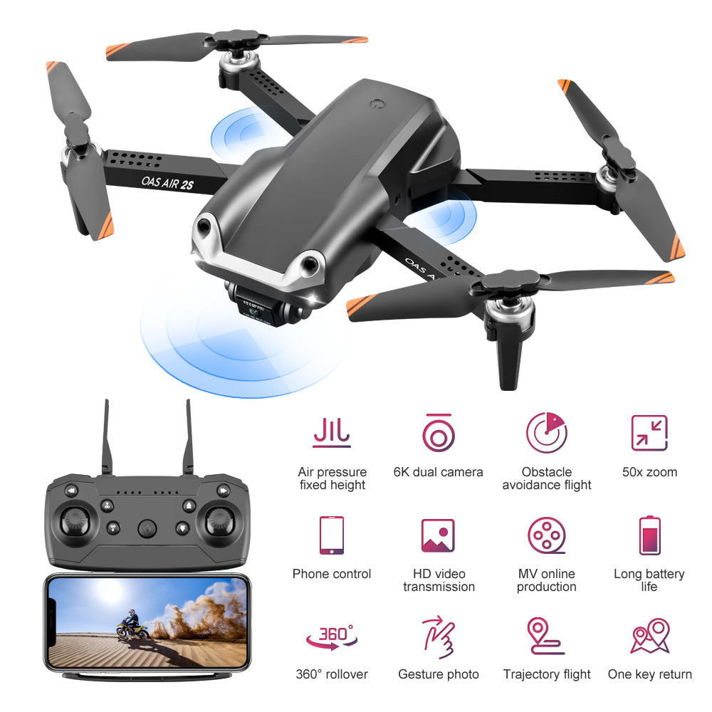 UAV Falt-Quadrocopter mit 4K Dual-Kamera