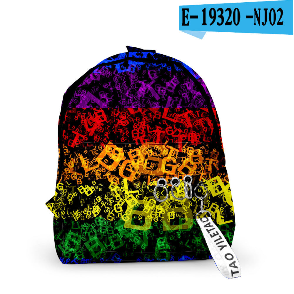 Rucksack mit 3D-Digitaldruck – Bild 5 | LuxeStyle