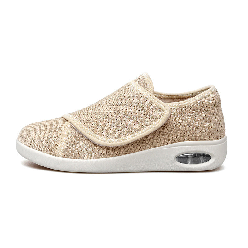 Atmungsaktive Mesh-Sneaker mit Klettverschluss