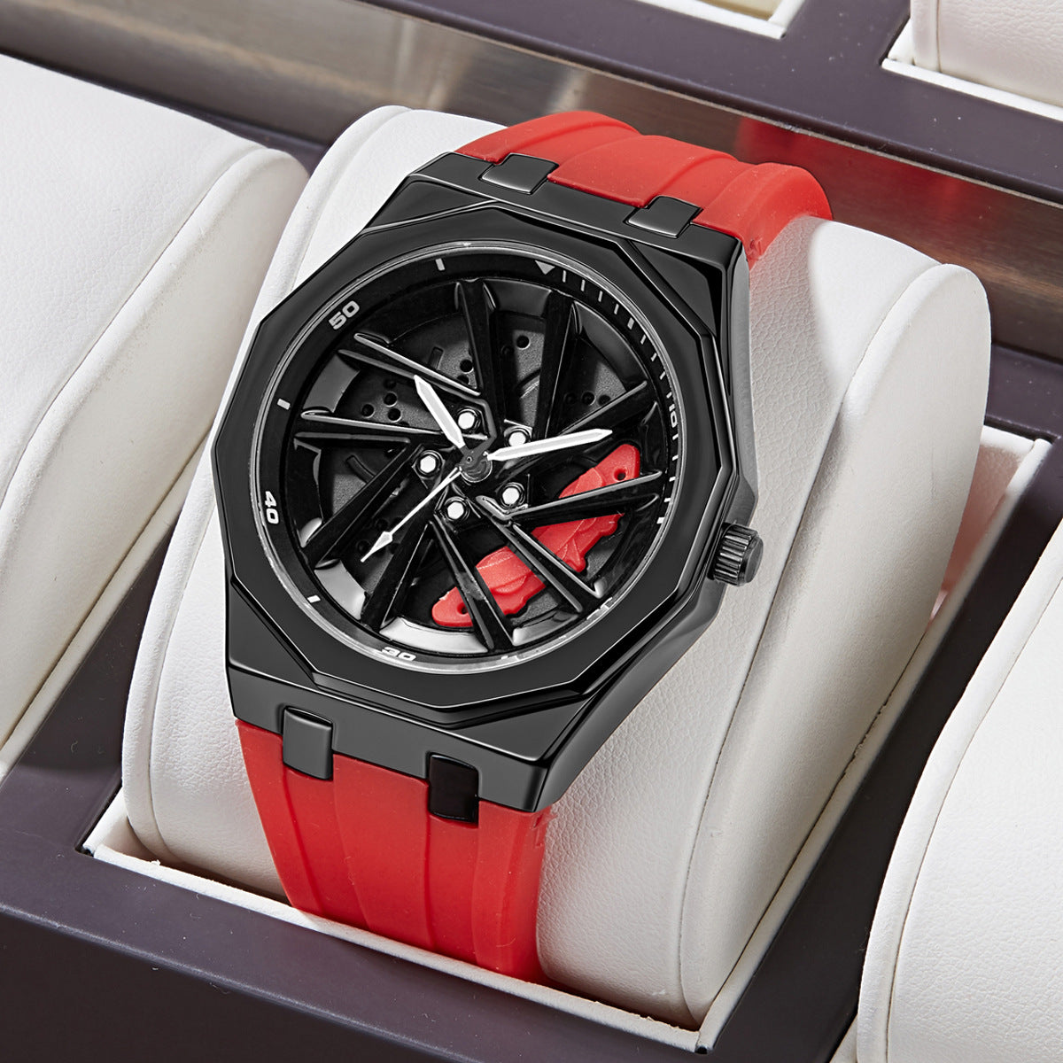 Drehbare Herren-Armbanduhr