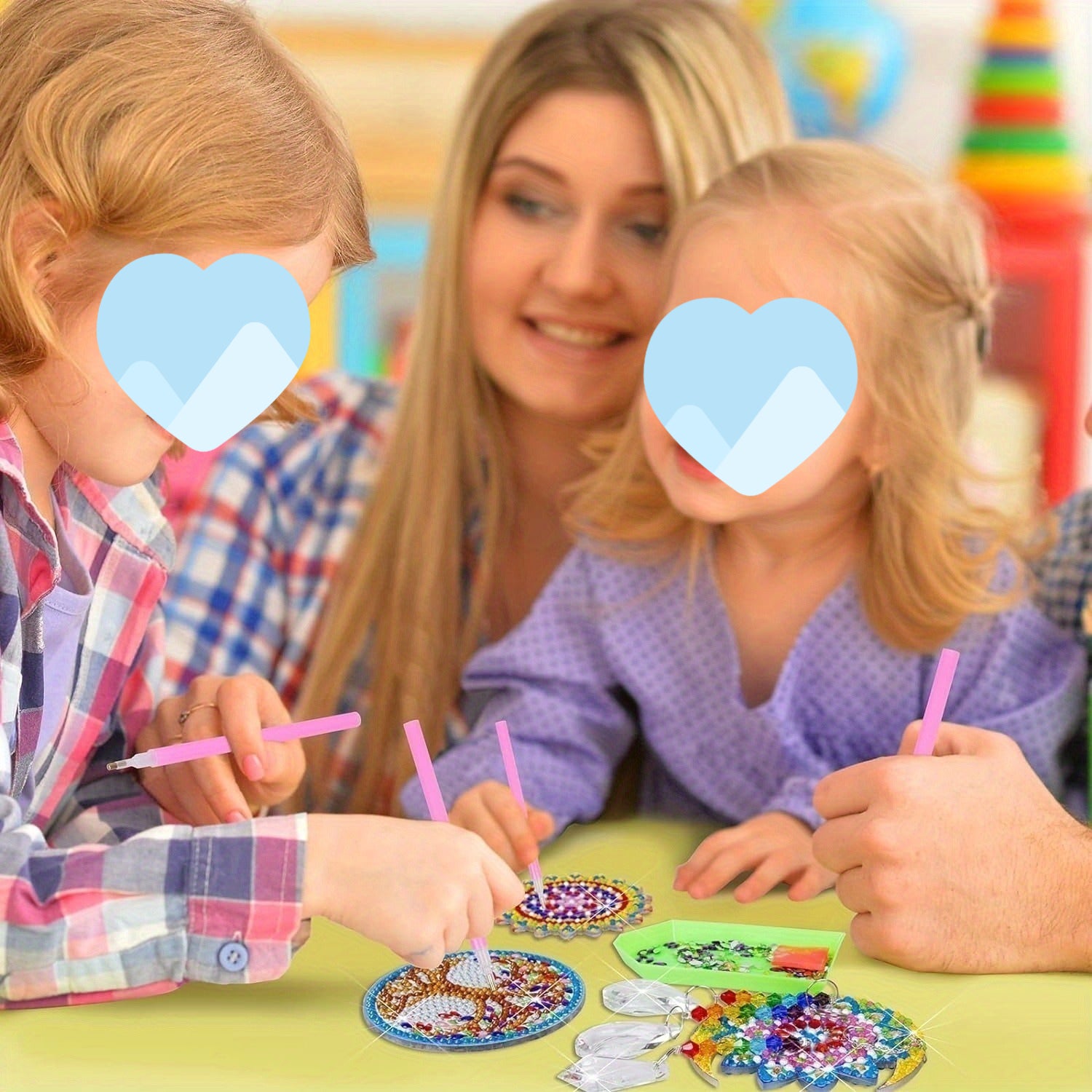 Diamond Painting Sonnenfänger Bastelset (13-teilig)