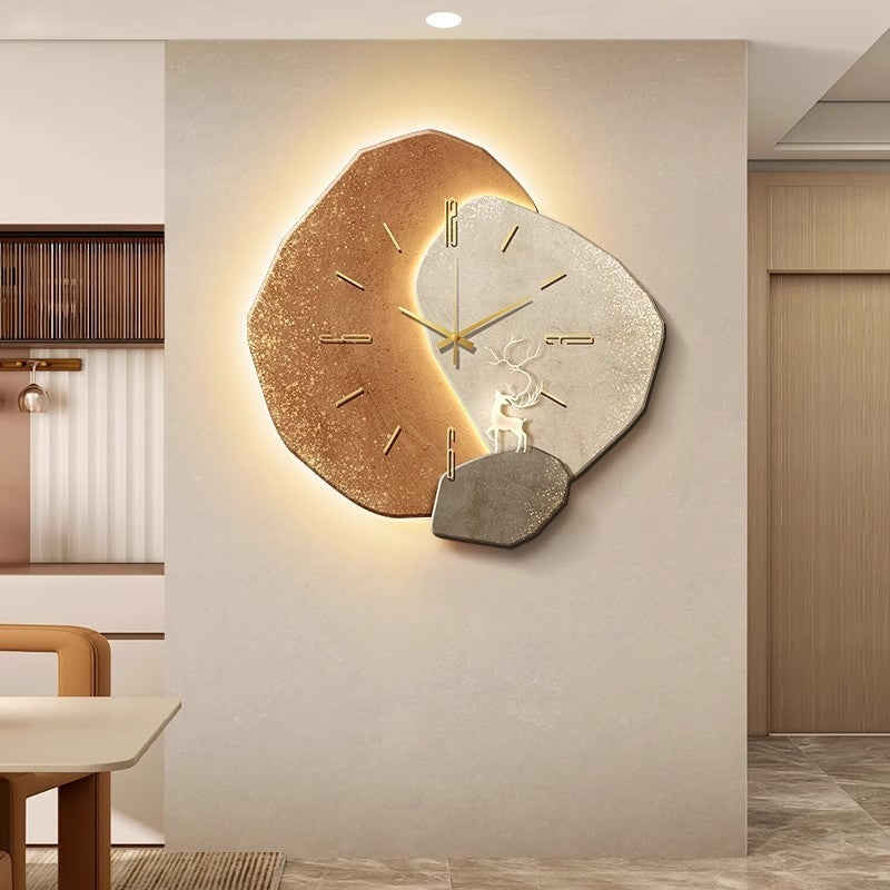 Wanduhr mit UV-Design
