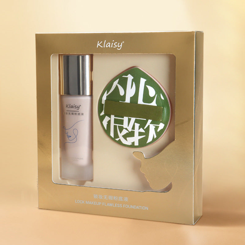 Klaisy Lock Makeup Flawless Liquid Foundation Set – Bild 3 | LuxeStyle