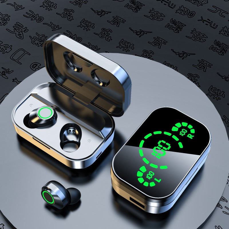 Kabelfreies Bluetooth-Headset TWS mit großer Displayanzeige und Atemli