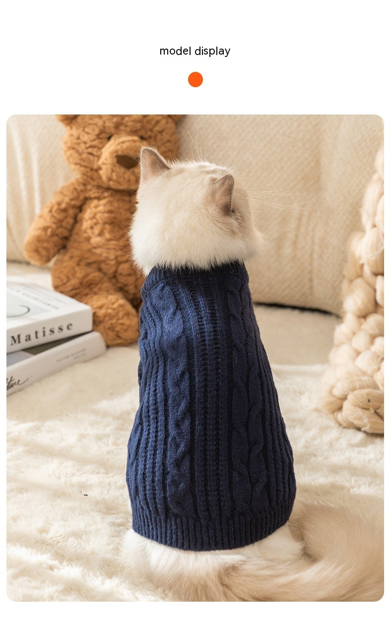Bondi Blue Petpullover für Katzen – Bild 4 | LuxeStyle