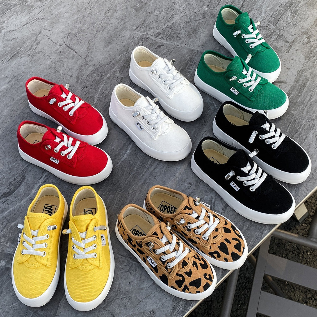 Trendige Kinder Canvas Schuhe