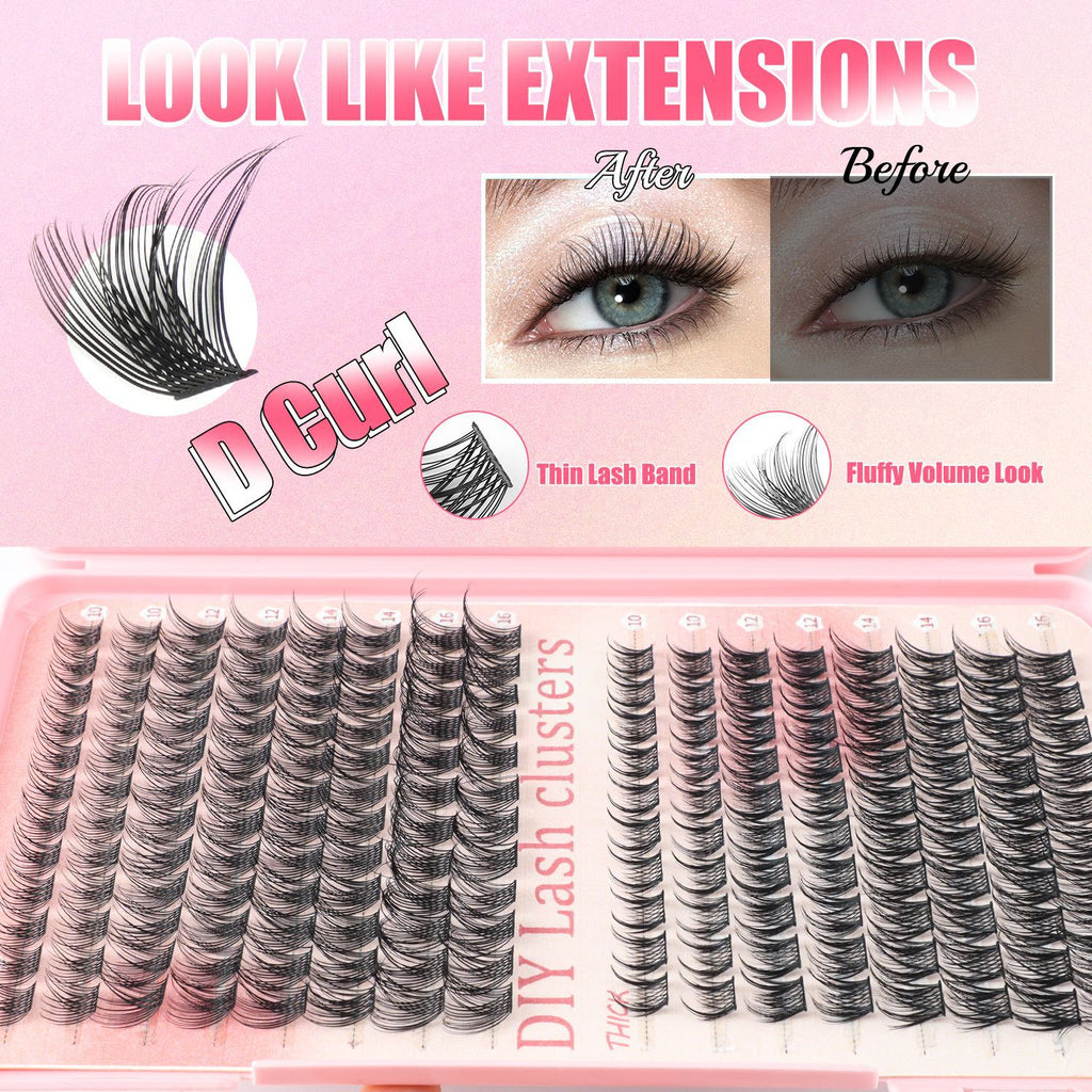 Wimpern-Set für individuelle Anwendung