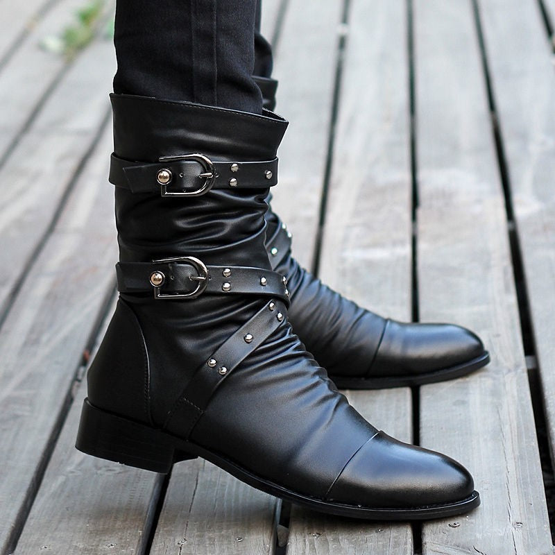 Spitze Wellingtons mit Innenabsatz – Bild 3 | LuxeStyle