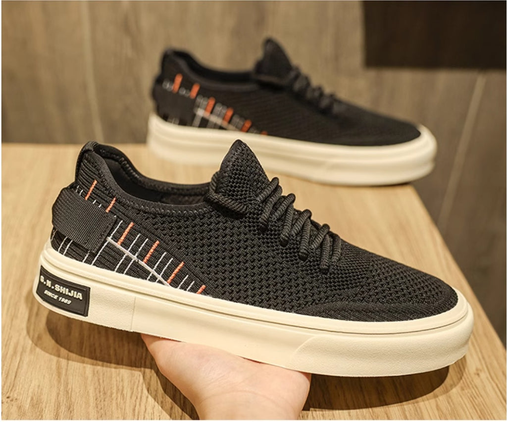 Atmungsaktive Herren-Sneaker zum Schnüren – Bild 14 | LuxeStyle