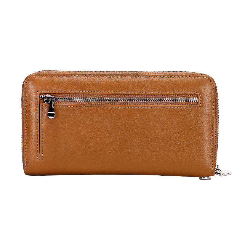 Weibliches Langhandtasche aus Echtholzleder – Bild 8 | LuxeStyle