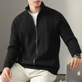 Herren Anti-Pilling Strickjacke mit Reissverschluss