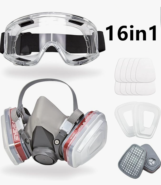 Atemschutzmaske 16in1 mit Filter – Ansicht 3