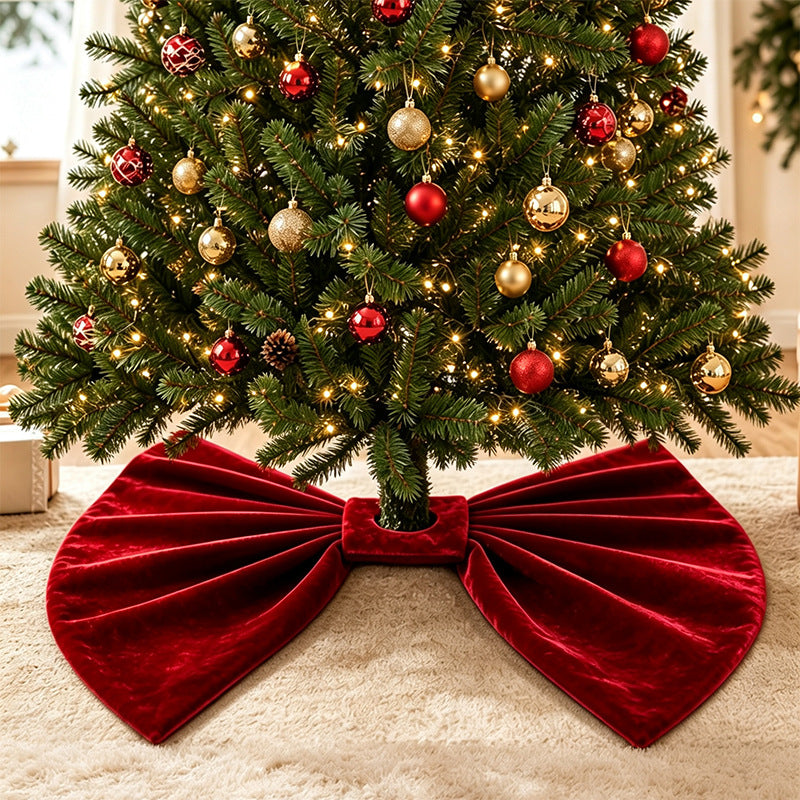 Weisser Samt-Baumkranz für Weihnachten – Bild 6 | LuxeStyle