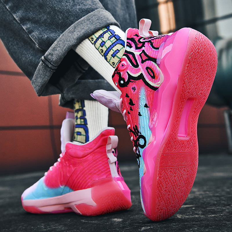 Luminous High-Top Basketballschuhe