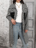 Damen-Cardigan mit Karomuster – Bild 8 | LuxeStyle
