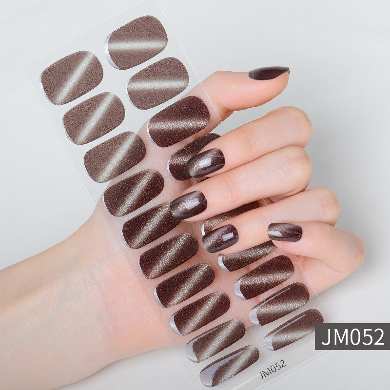 Wasserfeste Semi‑baked Gel‑Nagelsticker – Bild 16 | LuxeStyle
