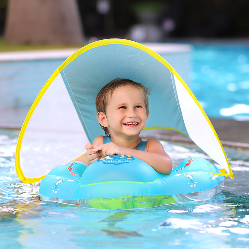 Schwimmring mit Sonnenschutz für Babys – Bild 6 | LuxeStyle