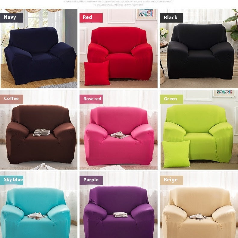 Sofa-Überzug einfarbig – Bild 5 | LuxeStyle
