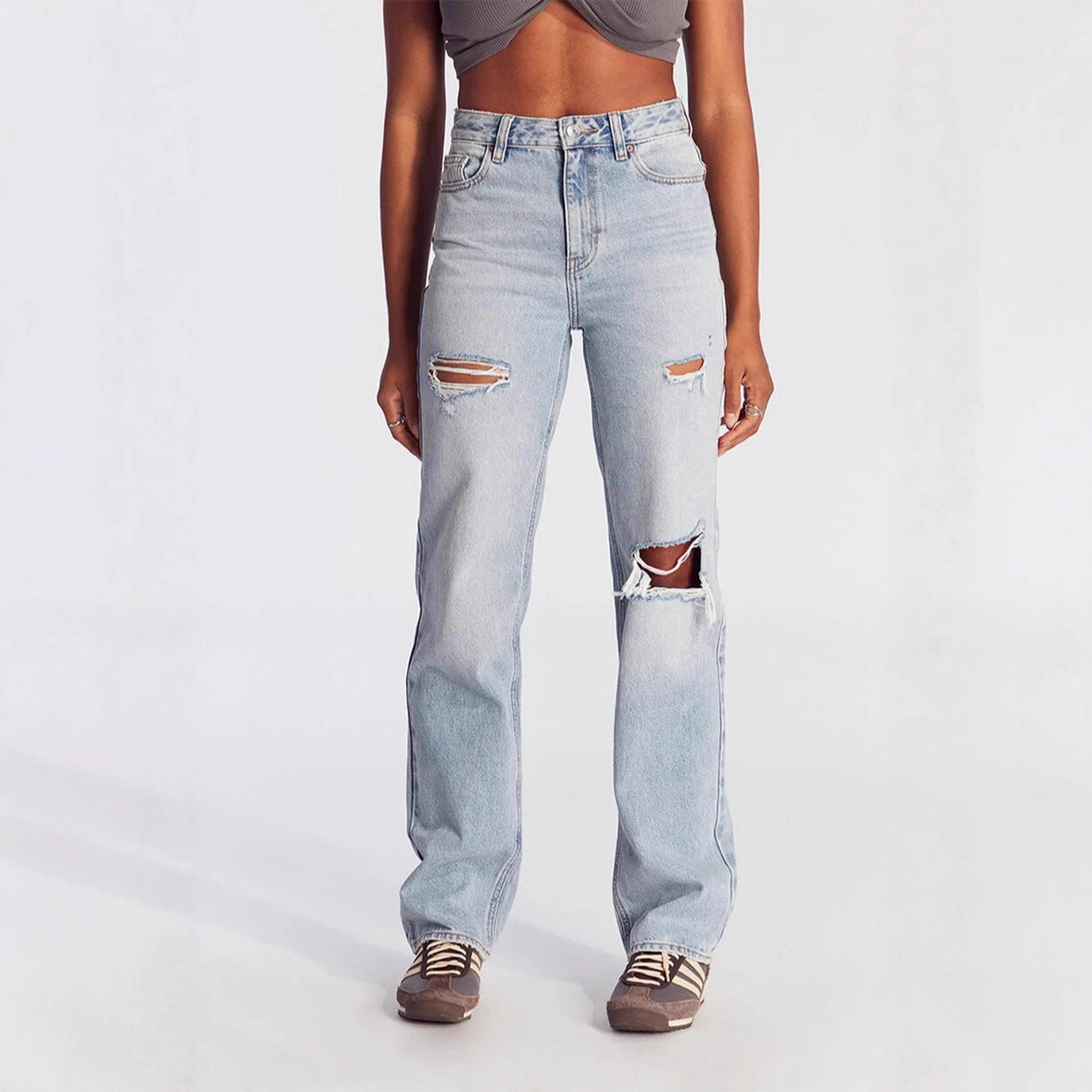 Ripped Jeans Damen