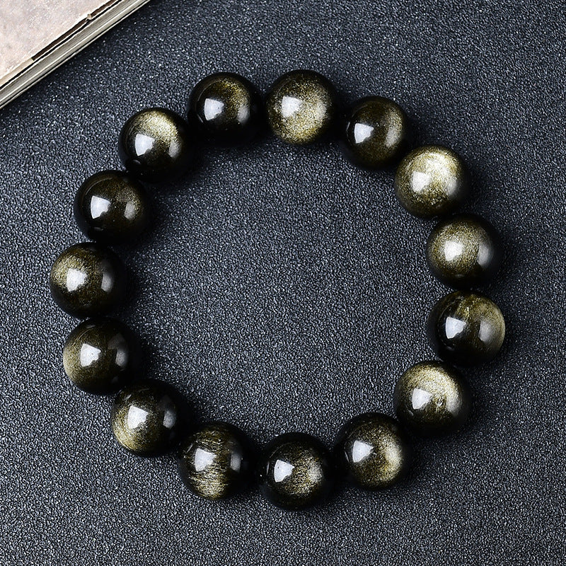 Obsidian Kristall Armband