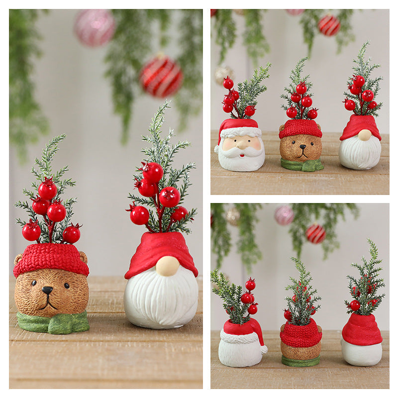 Weihnachtsfigur Resin-Deko | LuxeStyle