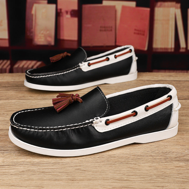 Plus Size Segelschuhe Herren Leder | LuxeStyle