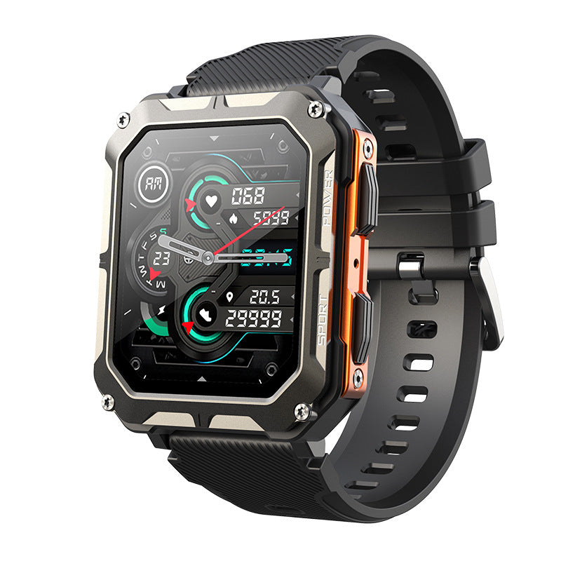 Smart-Armband mit Herzfrequenz und Bluetooth-Anrufen