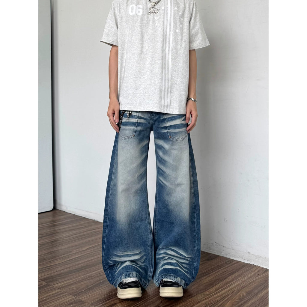 Retro Bootcut Jeans für Herren