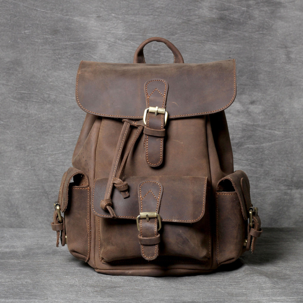 Damen Rucksack aus Rindsleder – Bild 2 | LuxeStyle