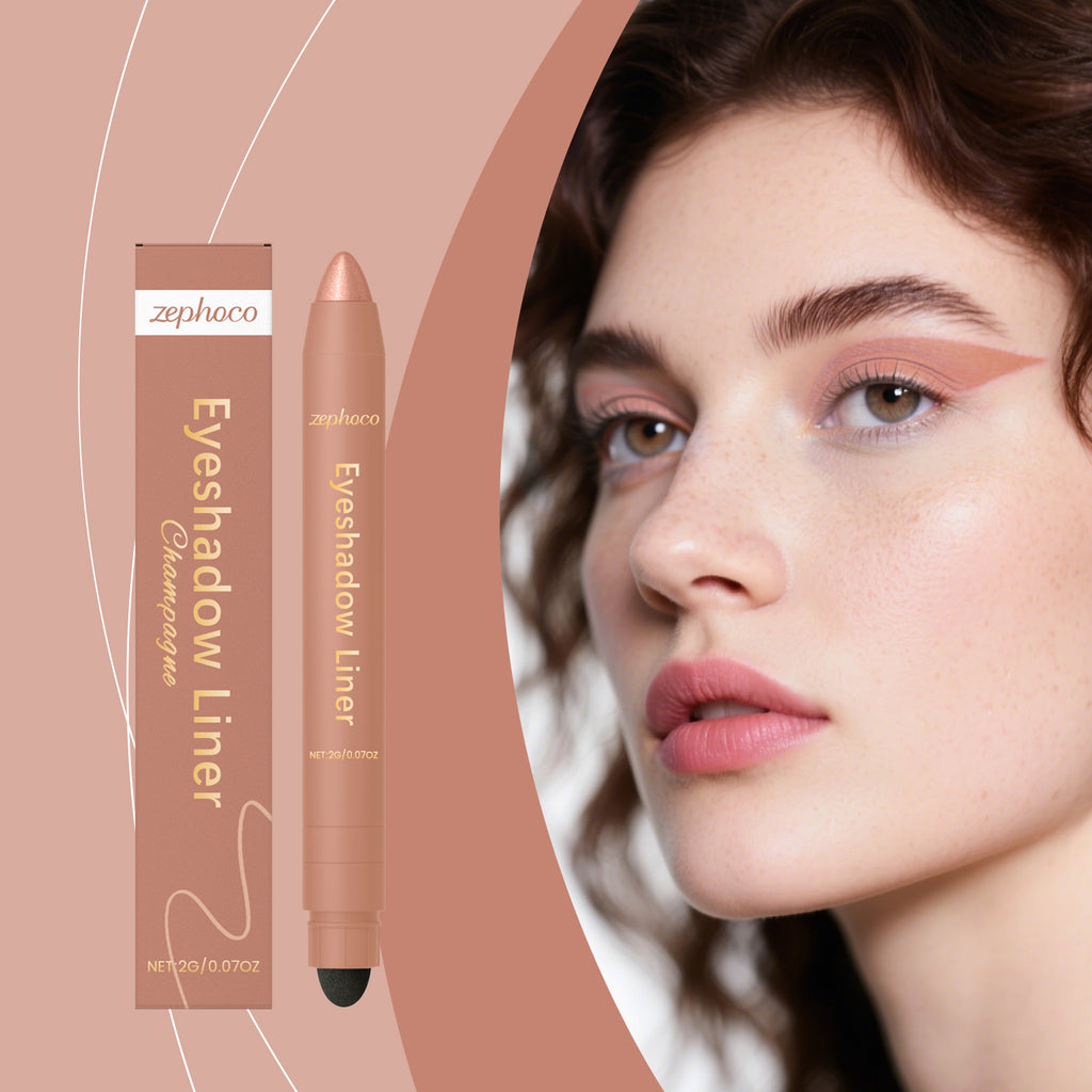 2-in-1 Eyelinerstift Champagner