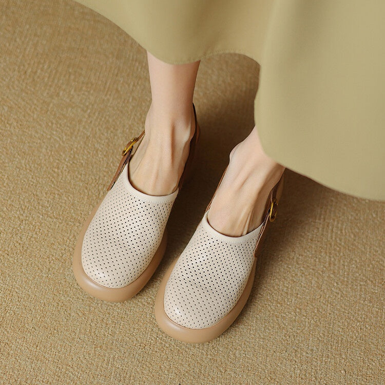 Plateau-Sandalen mit runder Kappe – Bild 19 | LuxeStyle