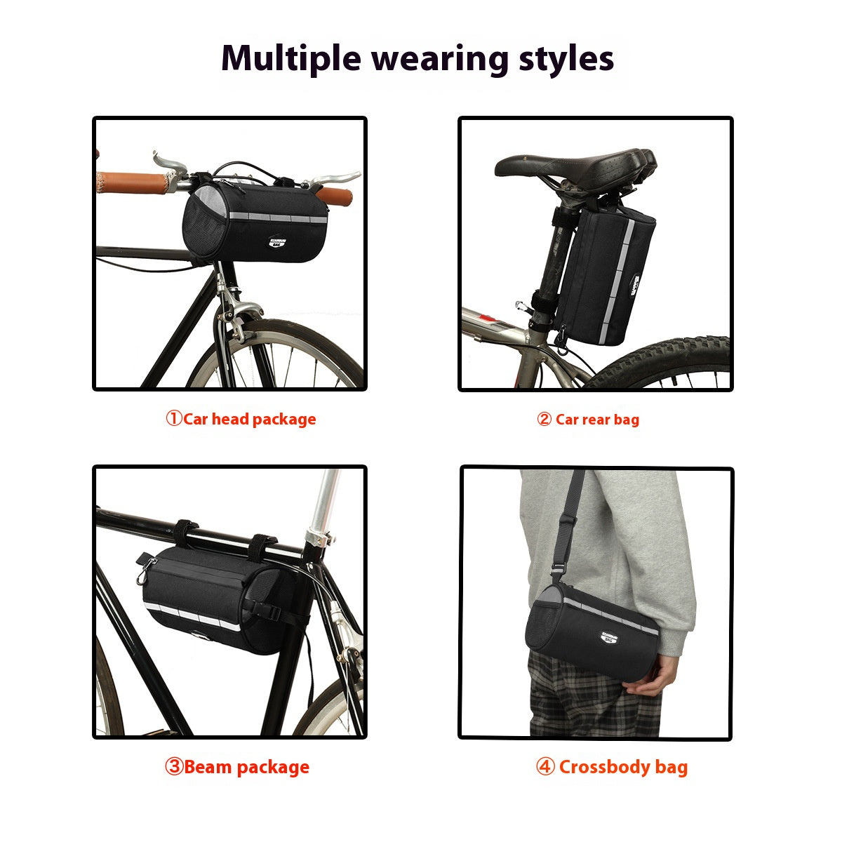 Faltbares Fahrrad-Pannier