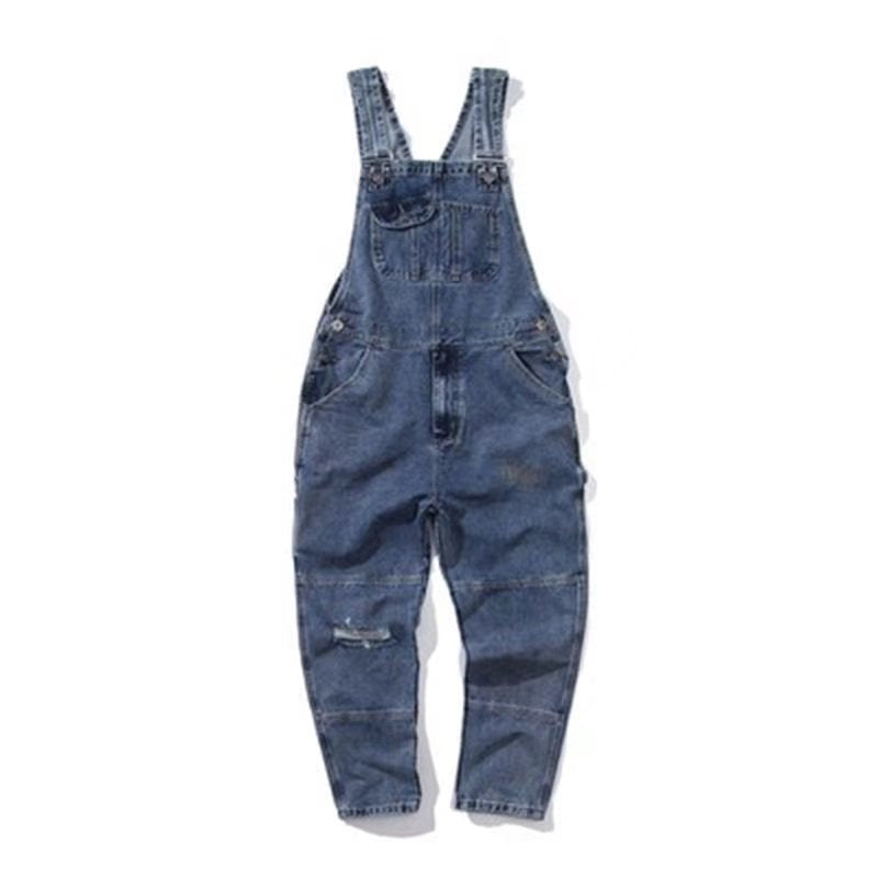 Gerade Cargo Jumpsuit Herren