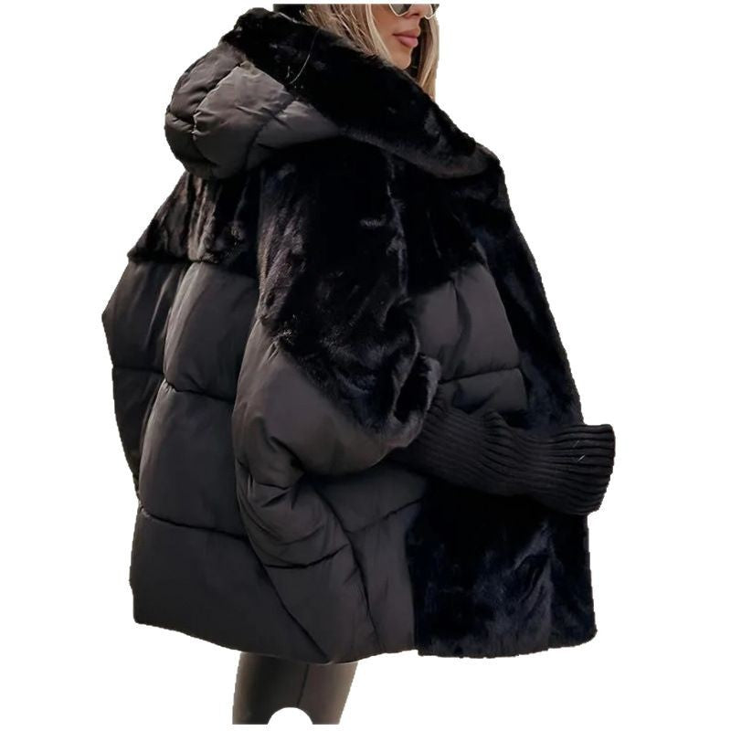 Gefütterte Jacke mit Farbblöcken – Bild 8 | LuxeStyle