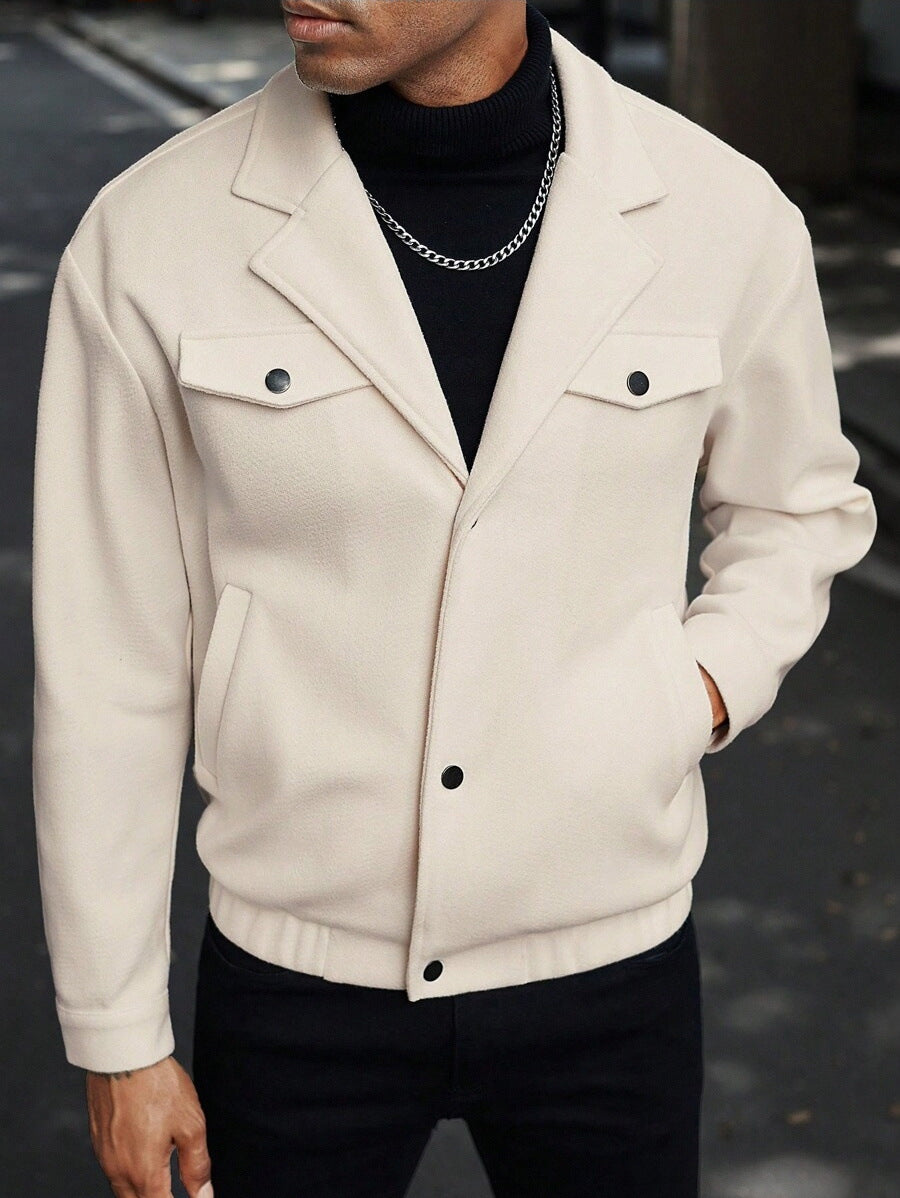 Herren Freizeitjacke mit Kapuze